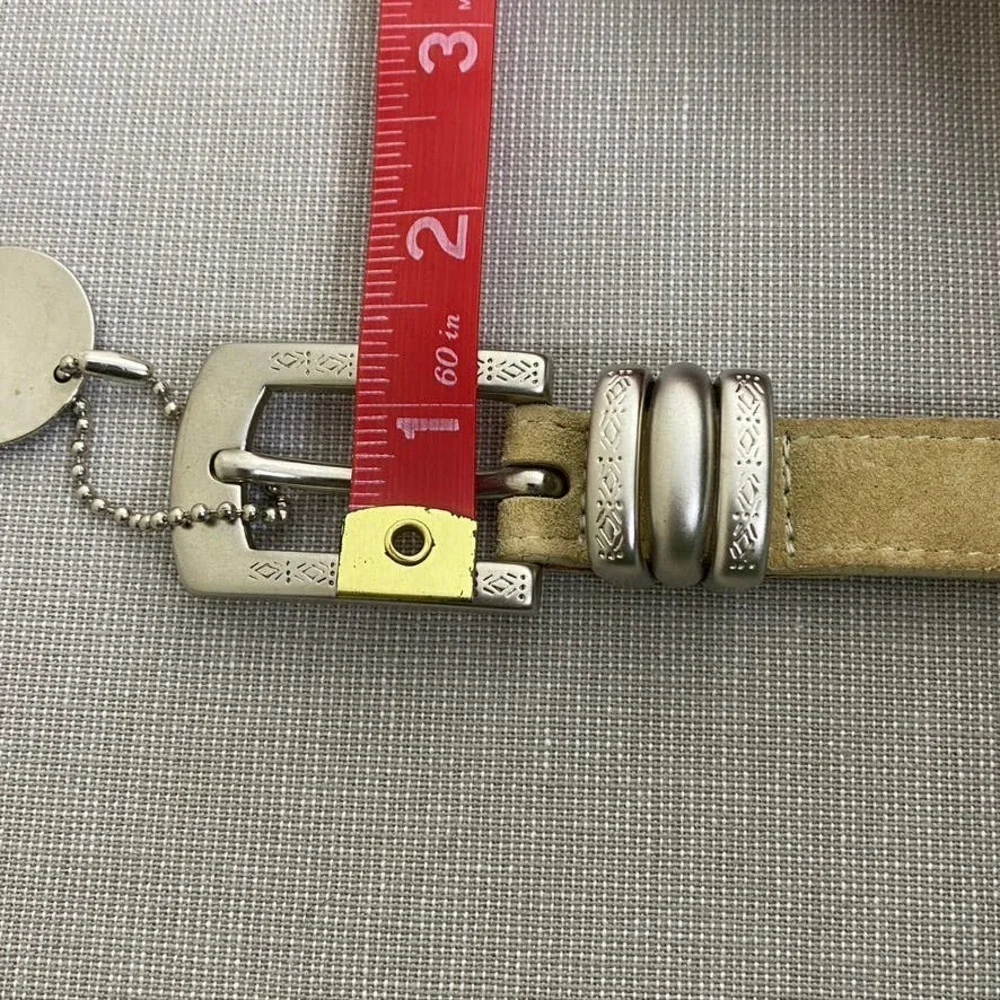 Streets Ahead suede and silver toned belt - Picture 11 of 14
